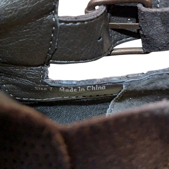 Dolce Vita Kara Perforated Suede Gray Bootie size 7 - Picture 5 of 7